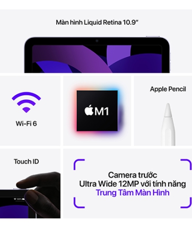 IPad Air (Gen 5) WIFI Mới 100% 