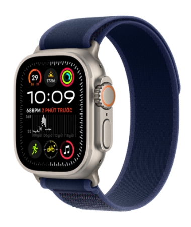 Watch Ultra 2 2024 GPS + Cellular 49mm Natural Titanium Trail Loop Band