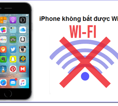 Không thể kết nối Wifi trên Iphone