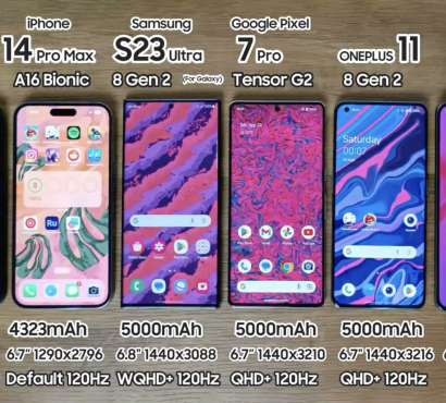 iPhone 15 Pro Max đọ pin với loạt smartphone đầu bảng